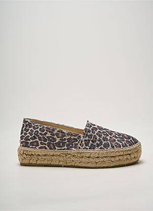 Espadrilės apvalus mygtukas kulnas nuo 4 iki 6 cm bežinis LA MAISON DE L'ESPADRILLE moteris