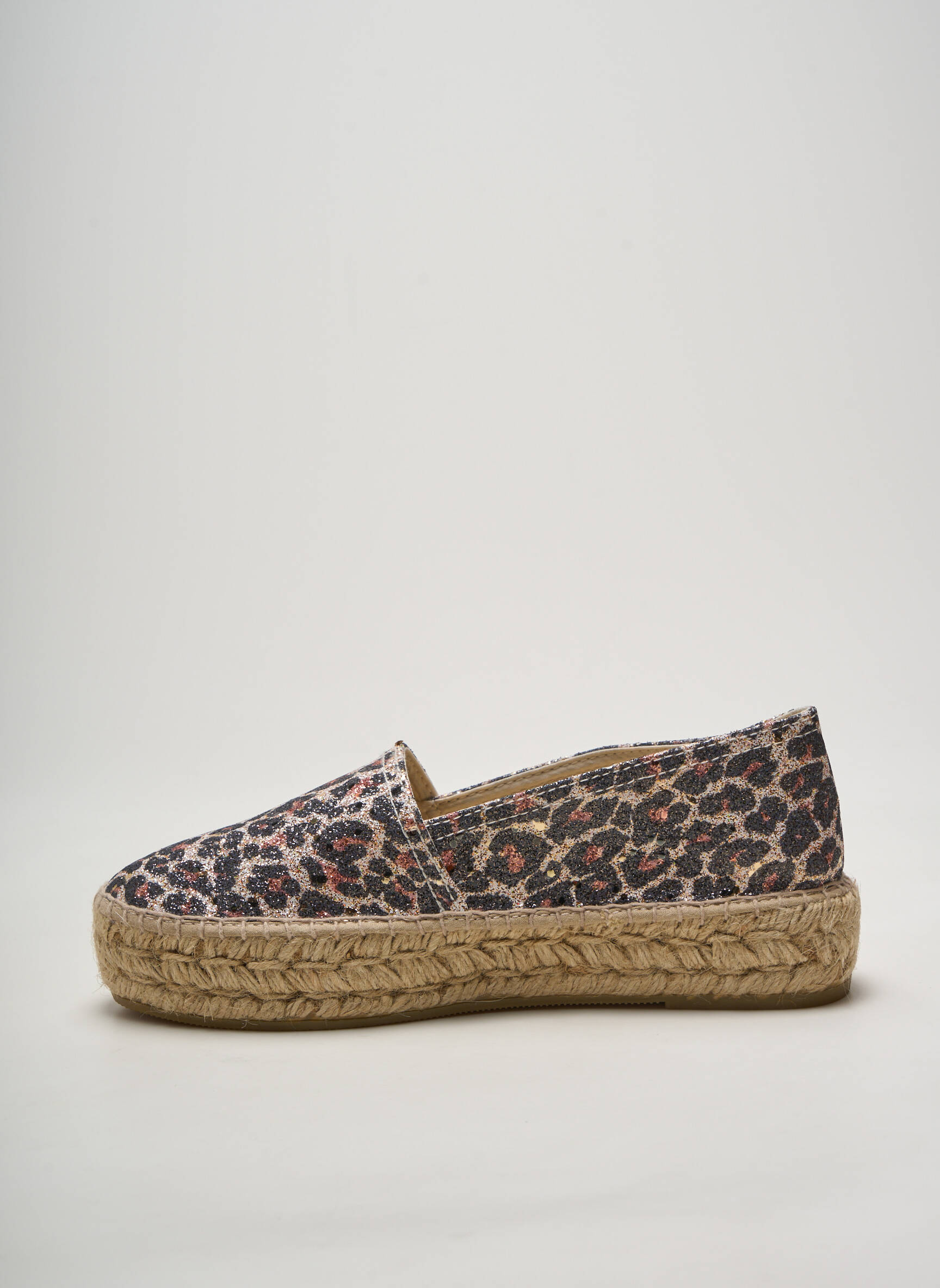 Espadrilės apvalus mygtukas kulnas nuo 4 iki 6 cm bežinis LA MAISON DE L'ESPADRILLE moteris