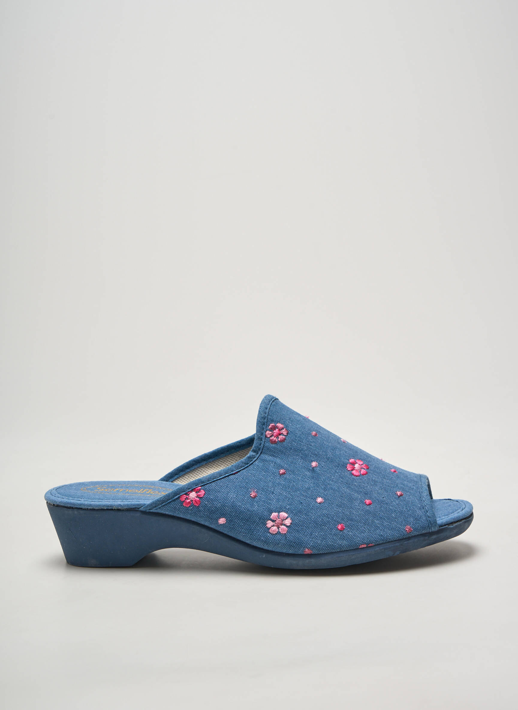 Mule/sabotai atvira pabaiga kulnas nuo 4 iki 6 cm mėlyna SEMELFLEX moteris