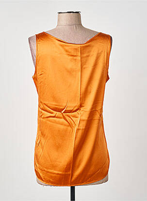 Viršūnė centrinė iškirptė be rankų oranžinė MAX MARA moteris