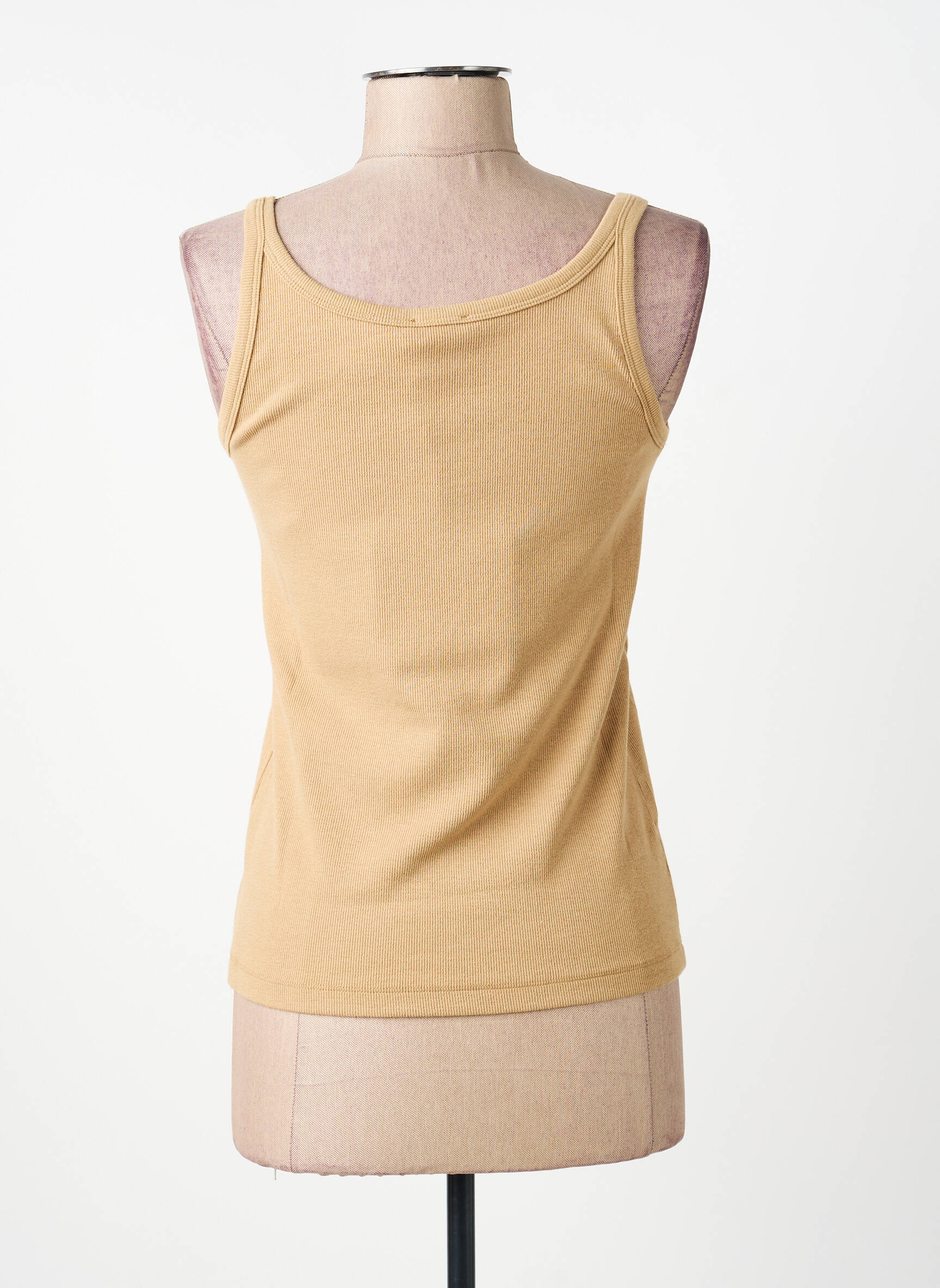 T-marškinys tamprumas plonos dirželiai bežinis MM BY MAXMARA moteris