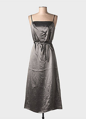Pusilgių suknelė be rankų be rankų žalias MM BY MAXMARA moteris