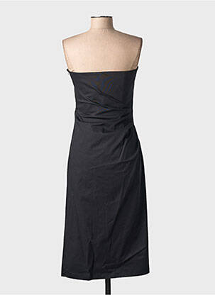 Pusilgių suknelė be rankų be rankų juodas MAX MARA moteris