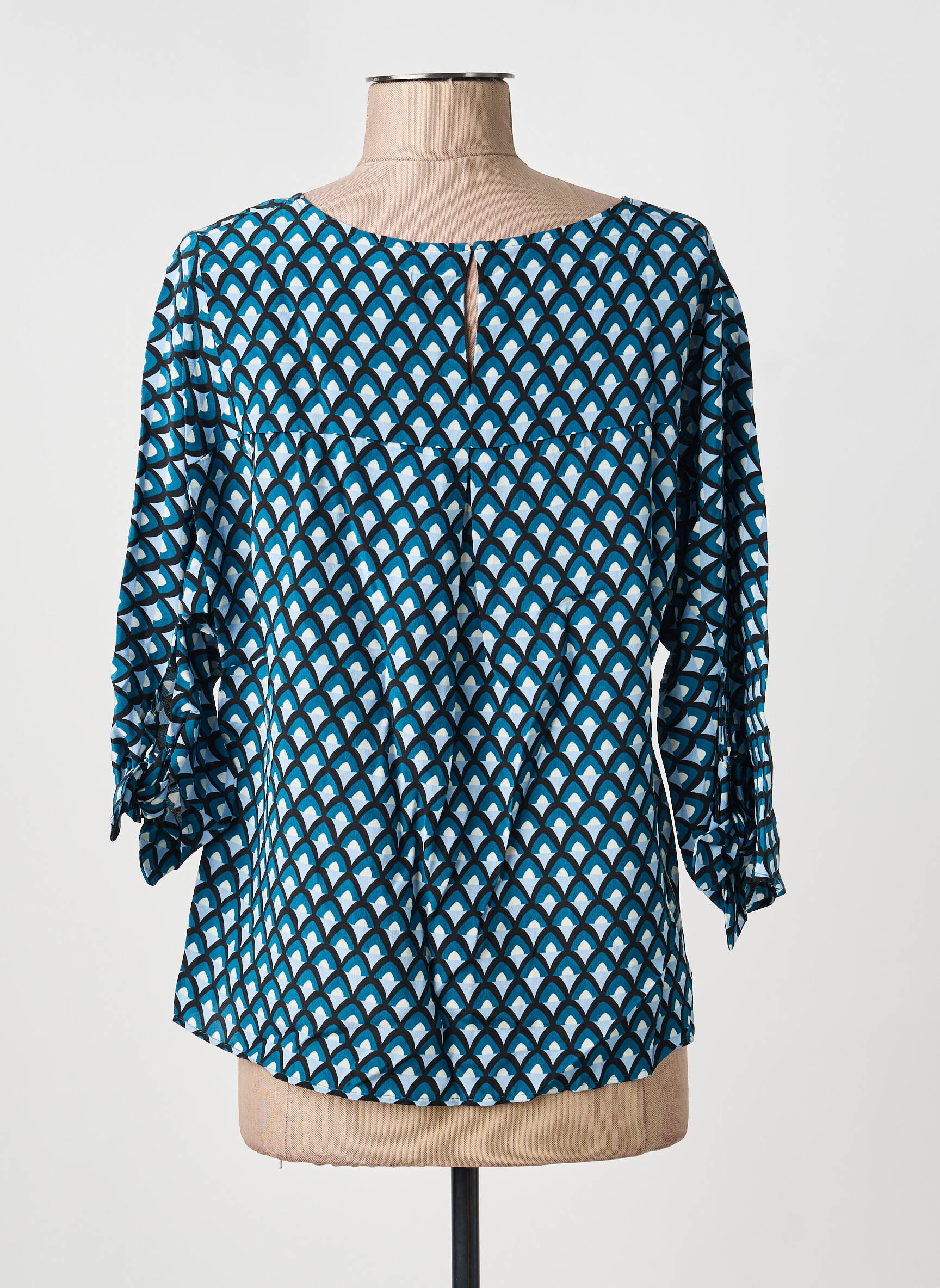 Bluzonai fantazijos raštas 3/4 rankovės žalias WEEKEND MAXMARA moteris