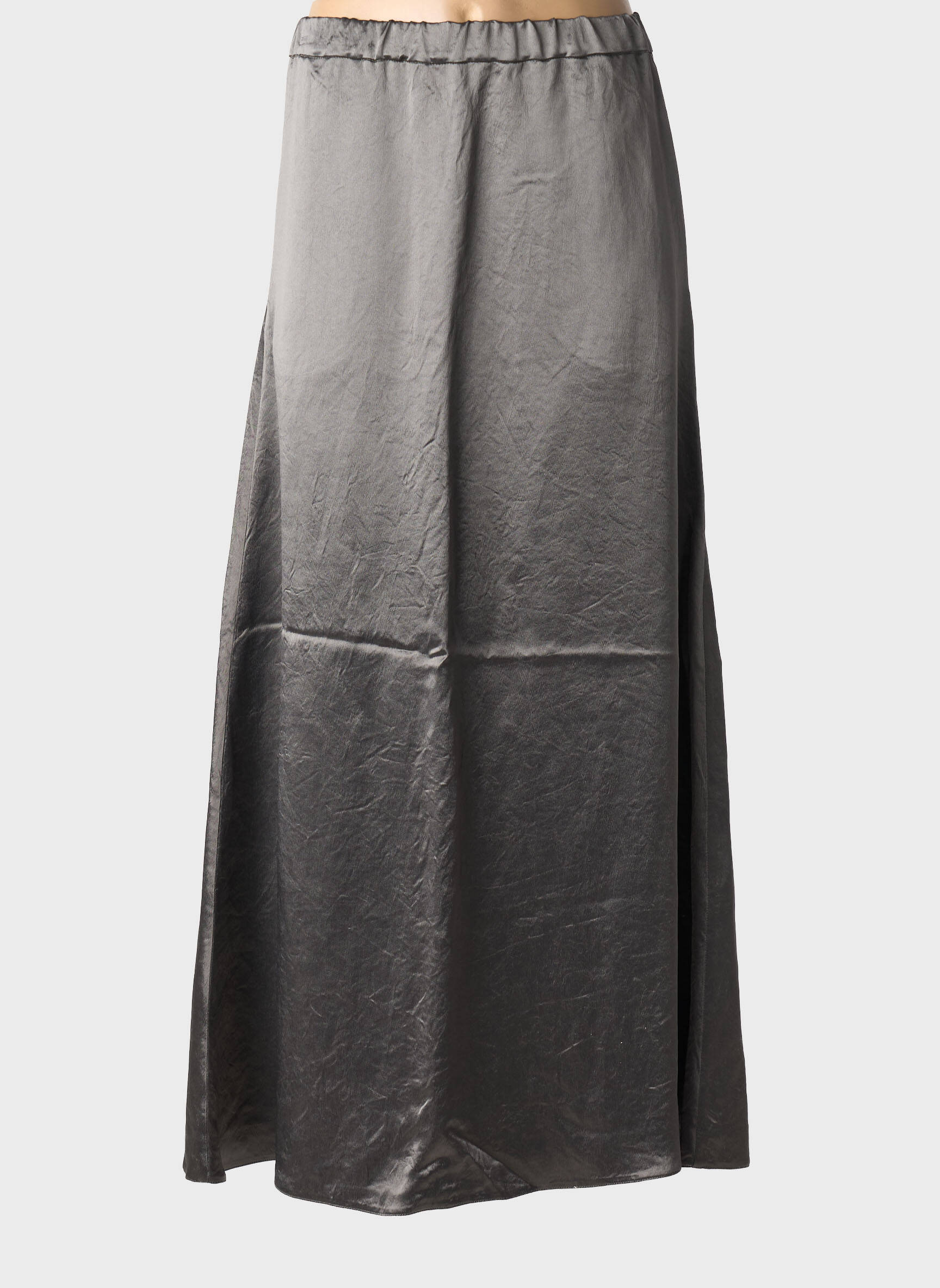 Ilgas sijonas užtrauktukas gale žalias MM BY MAXMARA moteris