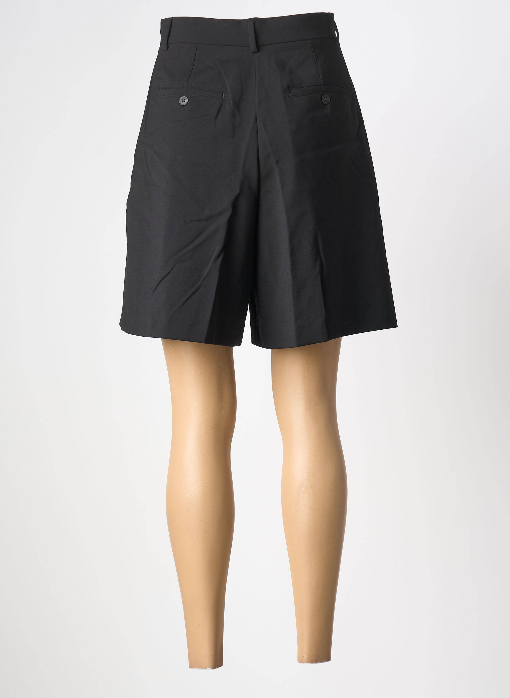 Bermudas suknelės kelnės fasonas aukšta talija juodas WEEKEND MAXMARA moteris