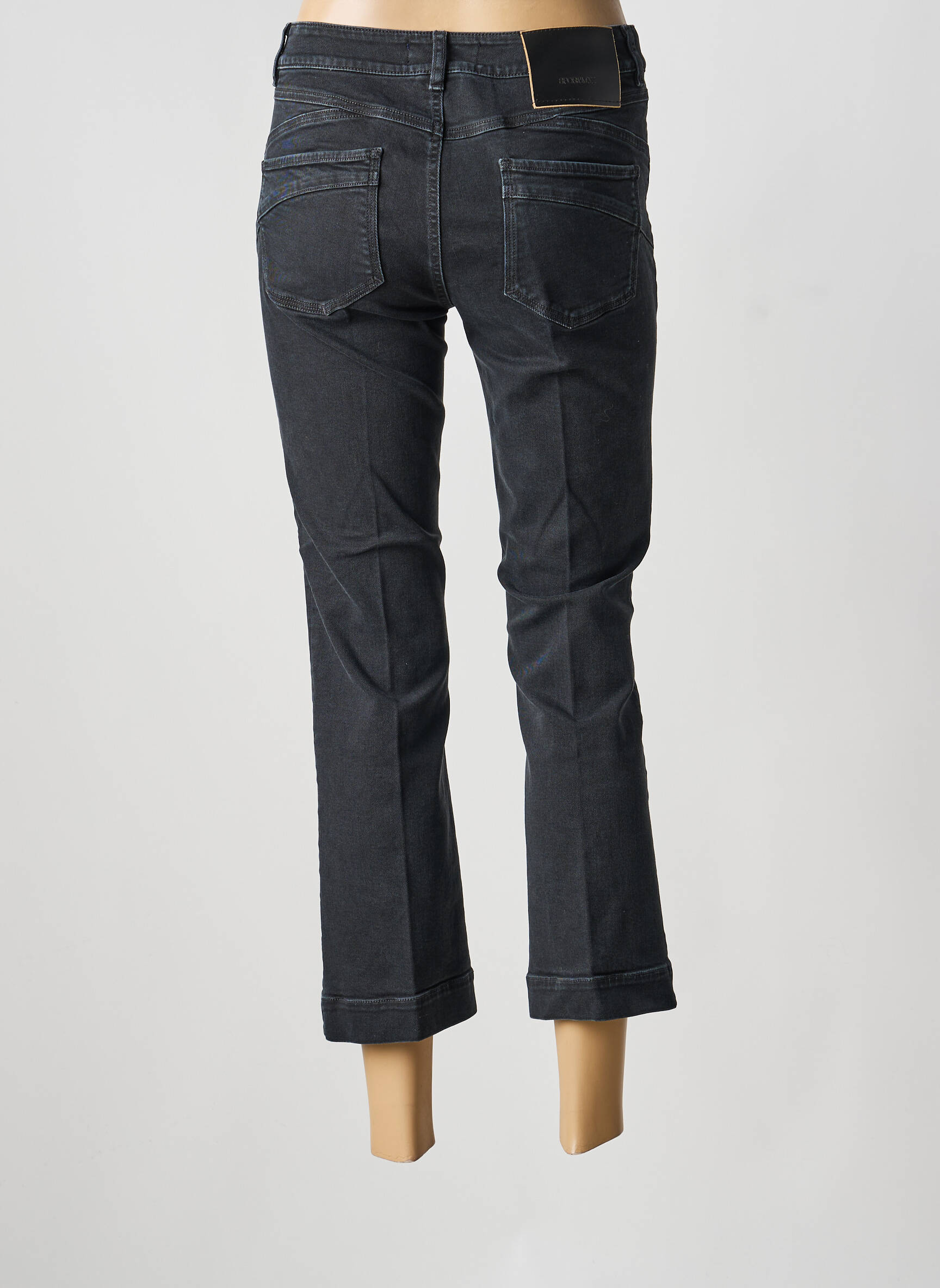 Bootcut džinsai aukšta talija aukšta talija juodas SPORTMAX moteris