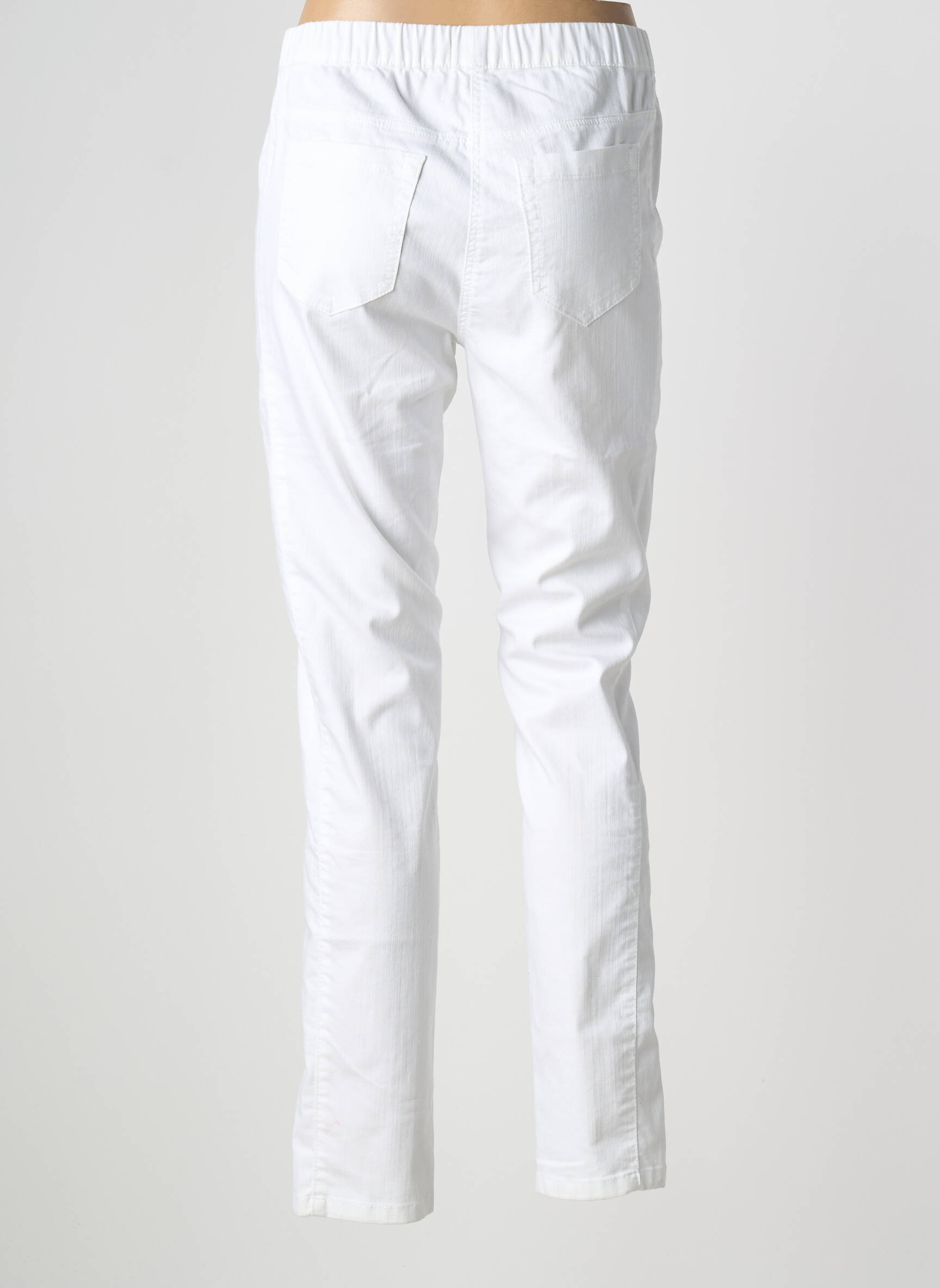 Jegging denimo audinys normala dydis baltas FRANK WALDER moteris