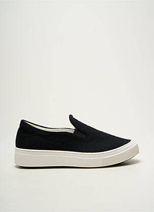 Slip-on batai apvalus mygtukas plokščias kulnas iki 3 cm juodas MAX MARA moteris