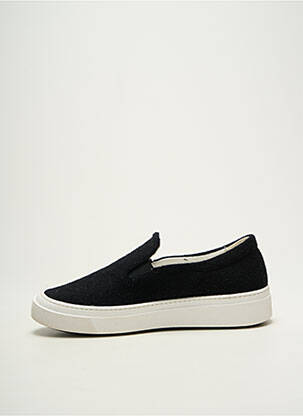 Slip-on batai apvalus mygtukas plokščias kulnas iki 3 cm juodas MAX MARA moteris