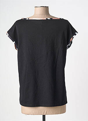 Viršūnė fantazijos raštas trumpas rankovės juodas ZOE ZONE OF EMBROIDERED moteris