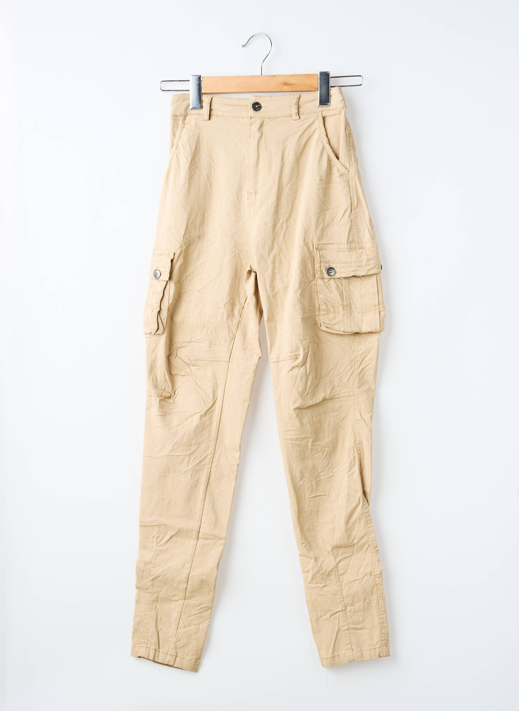 Kargo kelnė kišenės normala dydis bežinis NU JEANS moteris