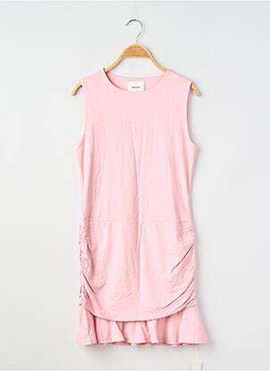 Trumpa suknelė be rankų be rankų rožinė REFORMATION moteris