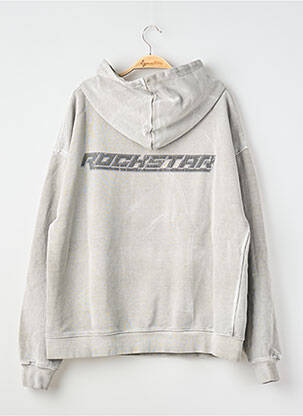 Kapišonas  ilgos rankovės pilka ILOUD moteris