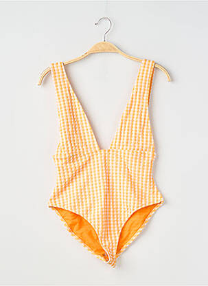 Vienos dalies maudymosi kostiumas tamprumas oranžinė ANJA PARIS moteris