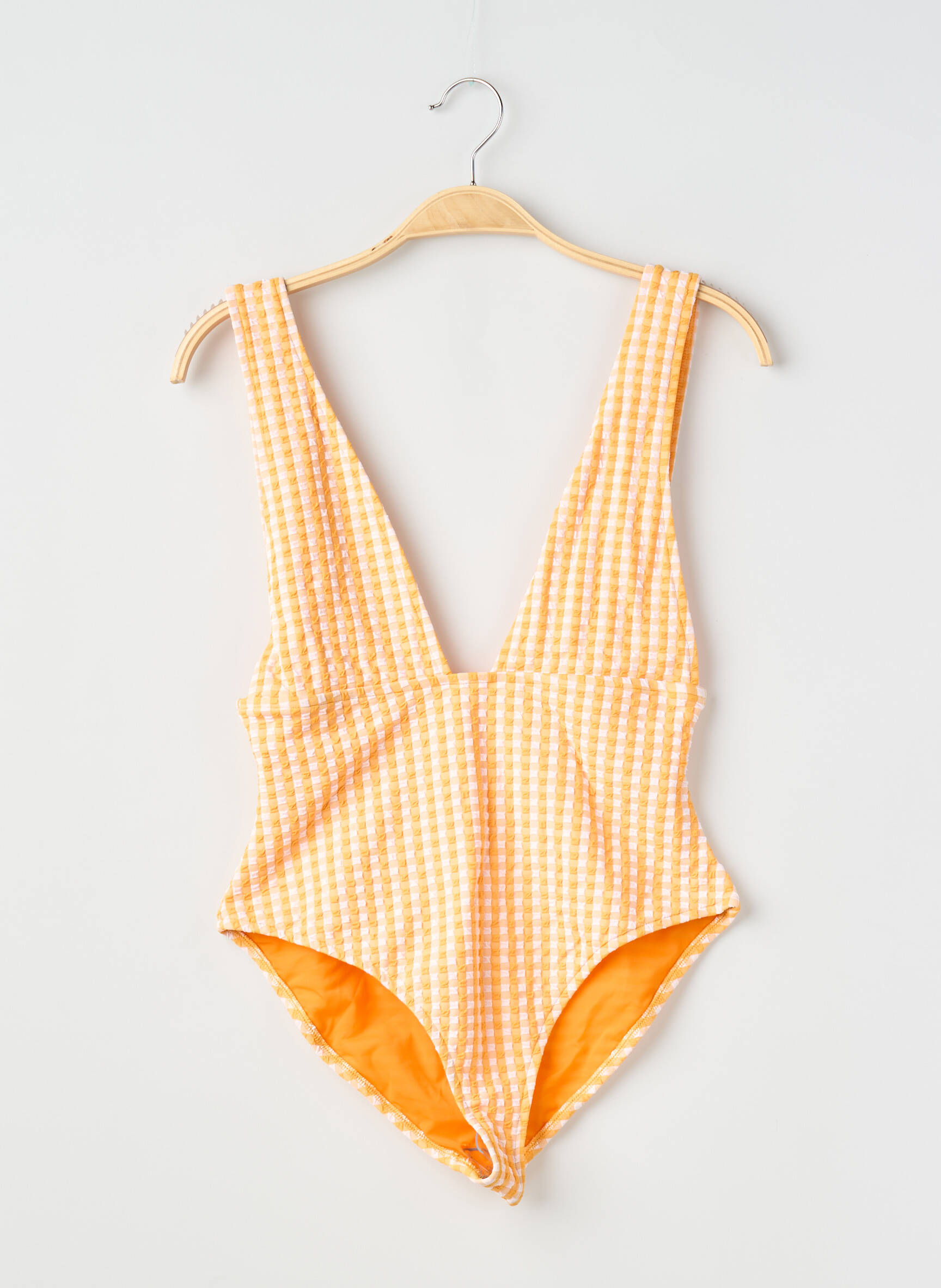Vienos dalies maudymosi kostiumas tamprumas oranžinė ANJA PARIS moteris