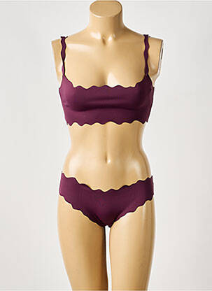 Lingerie rinkinys kelnaitės violetinis THEIKILA moteris
