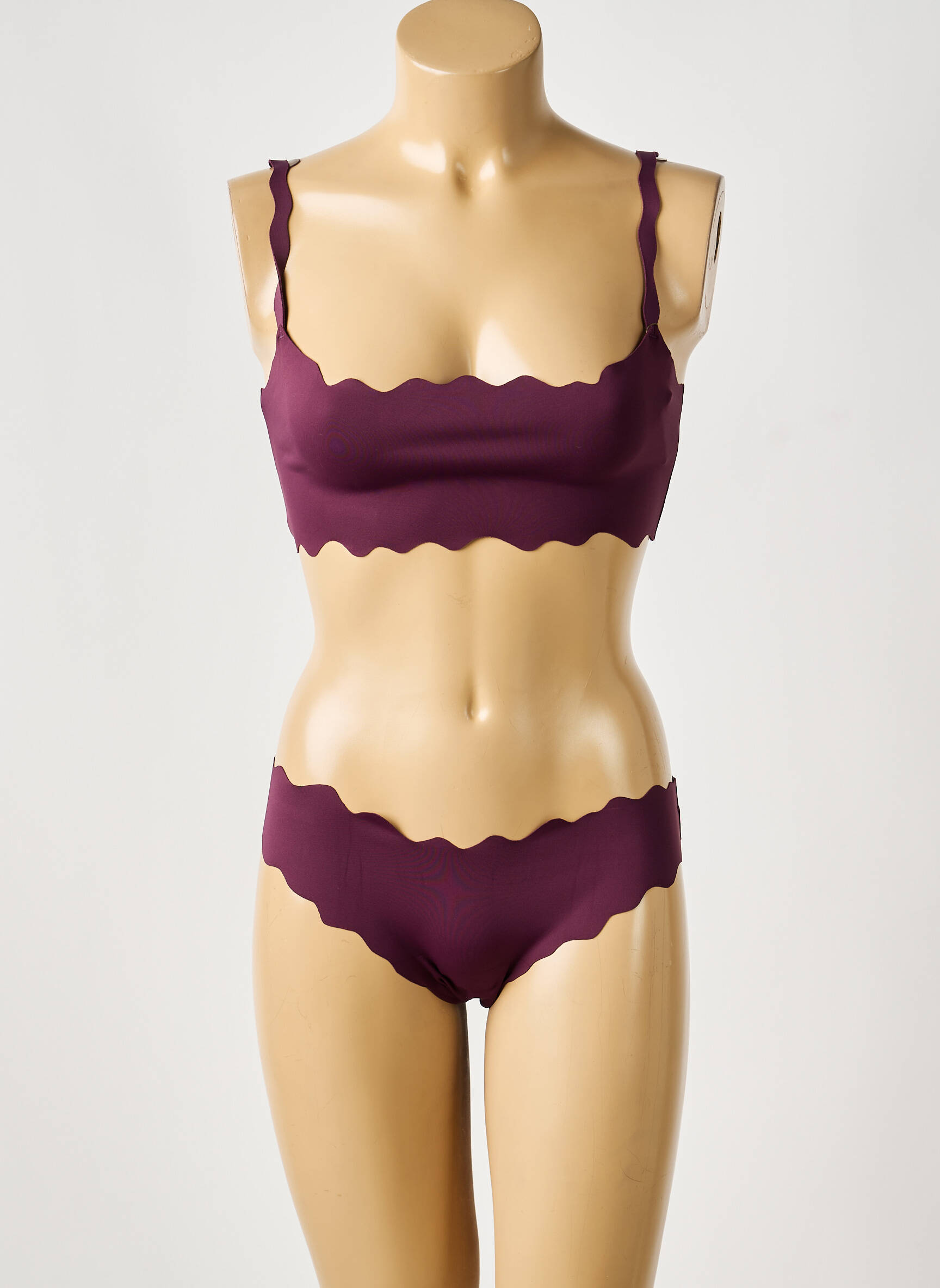 Lingerie rinkinys kelnaitės violetinis THEIKILA moteris