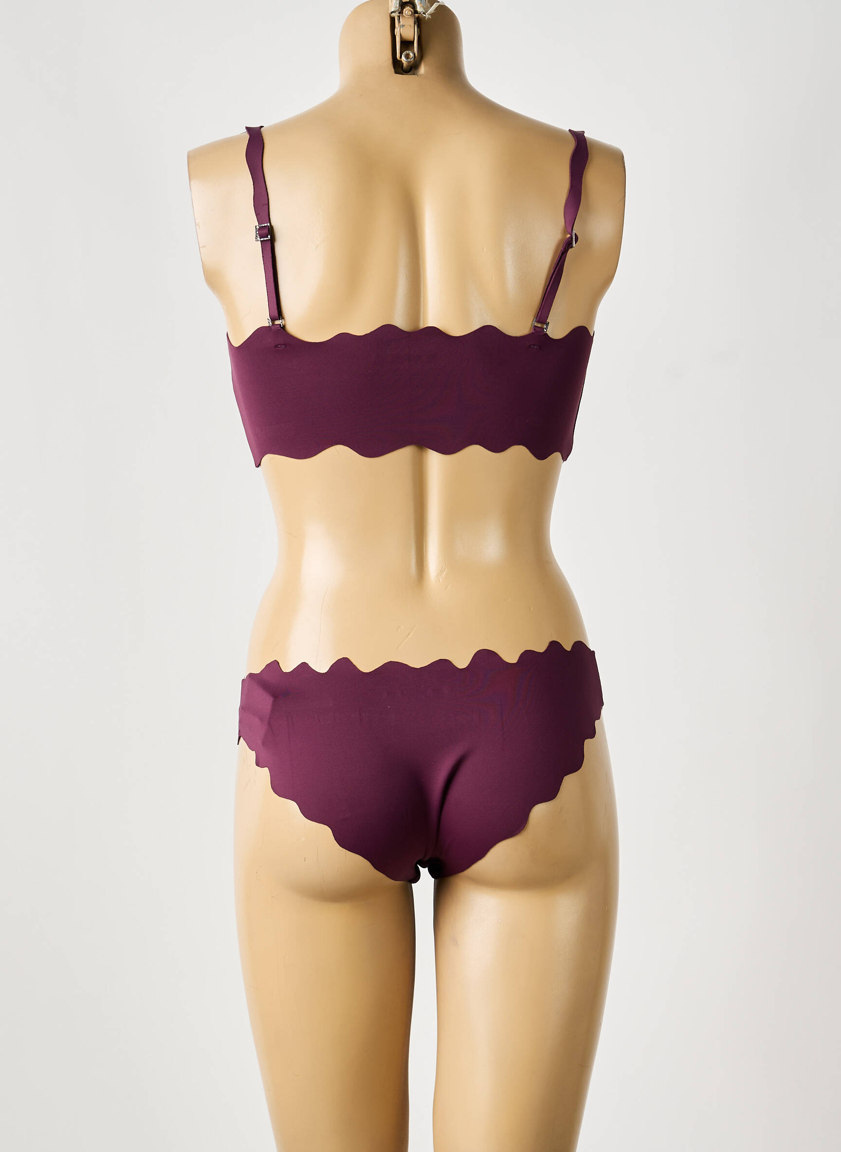 Lingerie rinkinys kelnaitės violetinis THEIKILA moteris