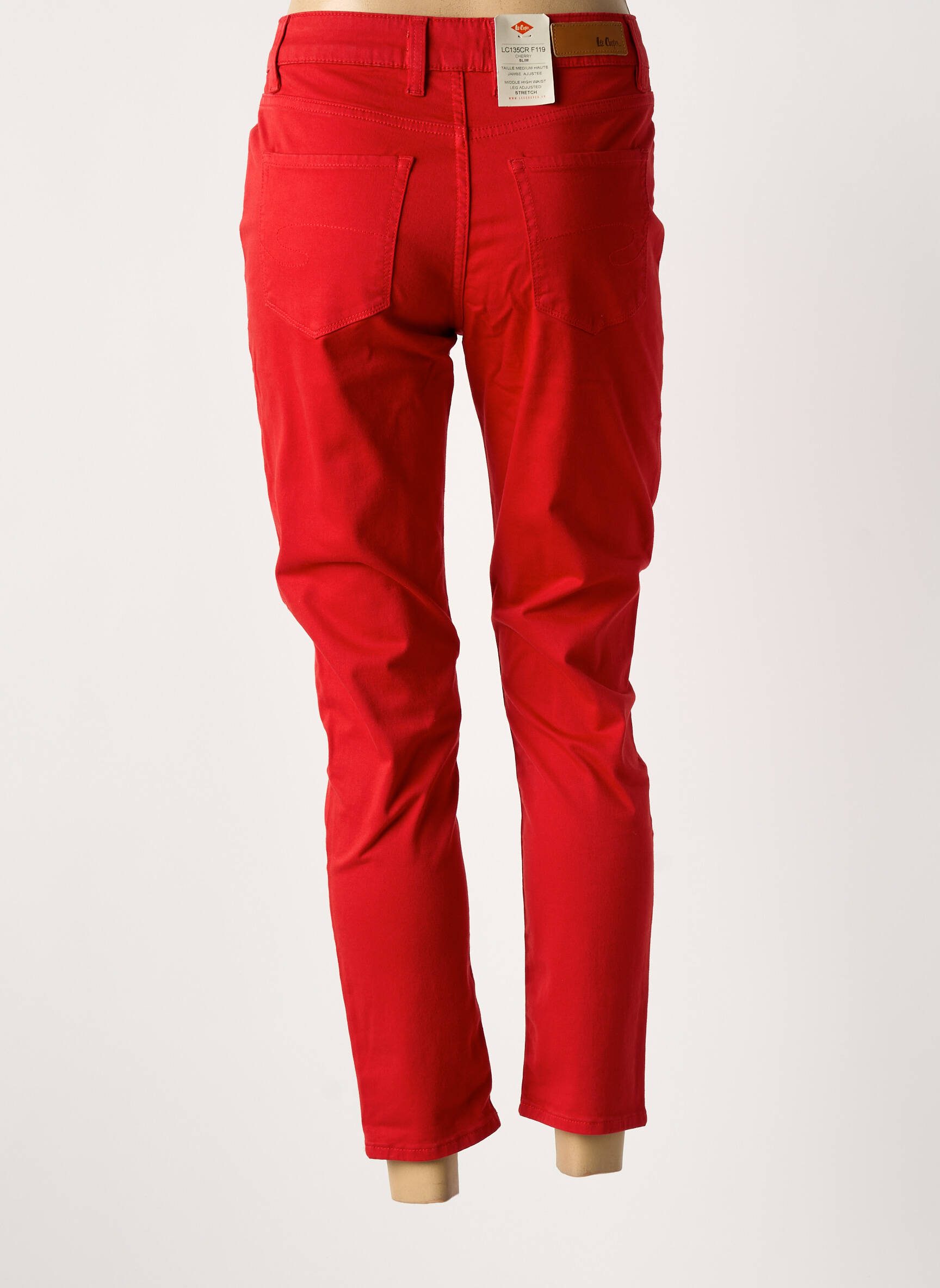 7/8 kelnės tamprumas normala dydis raudona LEE COOPER moteris