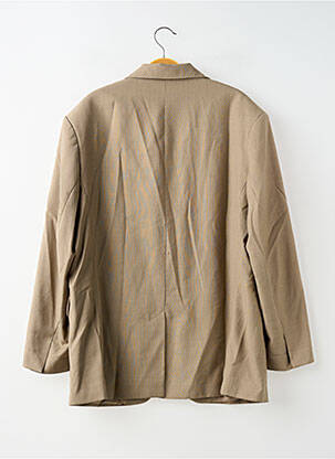 Švarkas netikros kišenės rudas H&M moteris