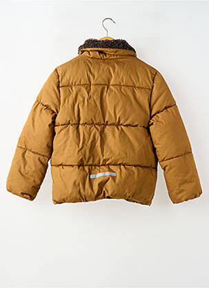 Pūkinė striukė kišenės be gobtuvų geltona H&M berniukas