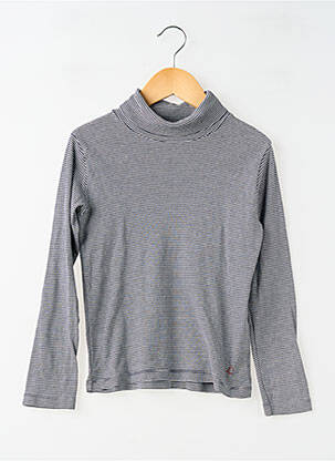 Pusiaučiai tamprumas ilgos rankovės mėlyna PETIT BATEAU berniukas