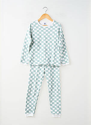 Pižama ilgos rankovės žalias PETIT BATEAU berniukas
