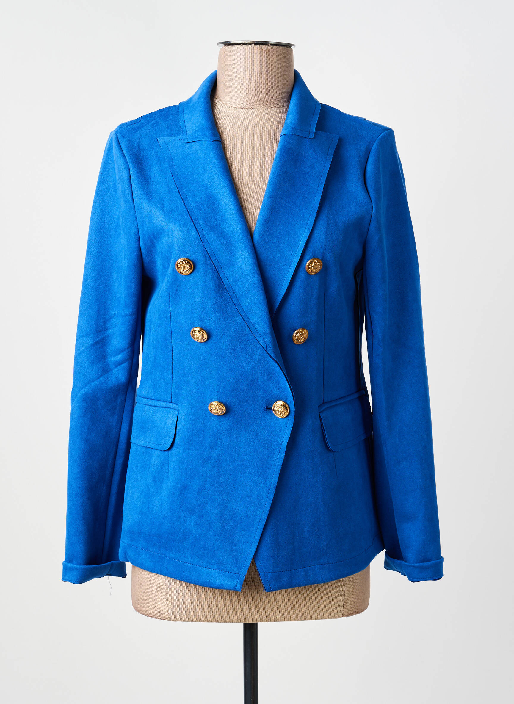 Švarkas kišenės mėlyna H F WOMAN COLLECTION moteris