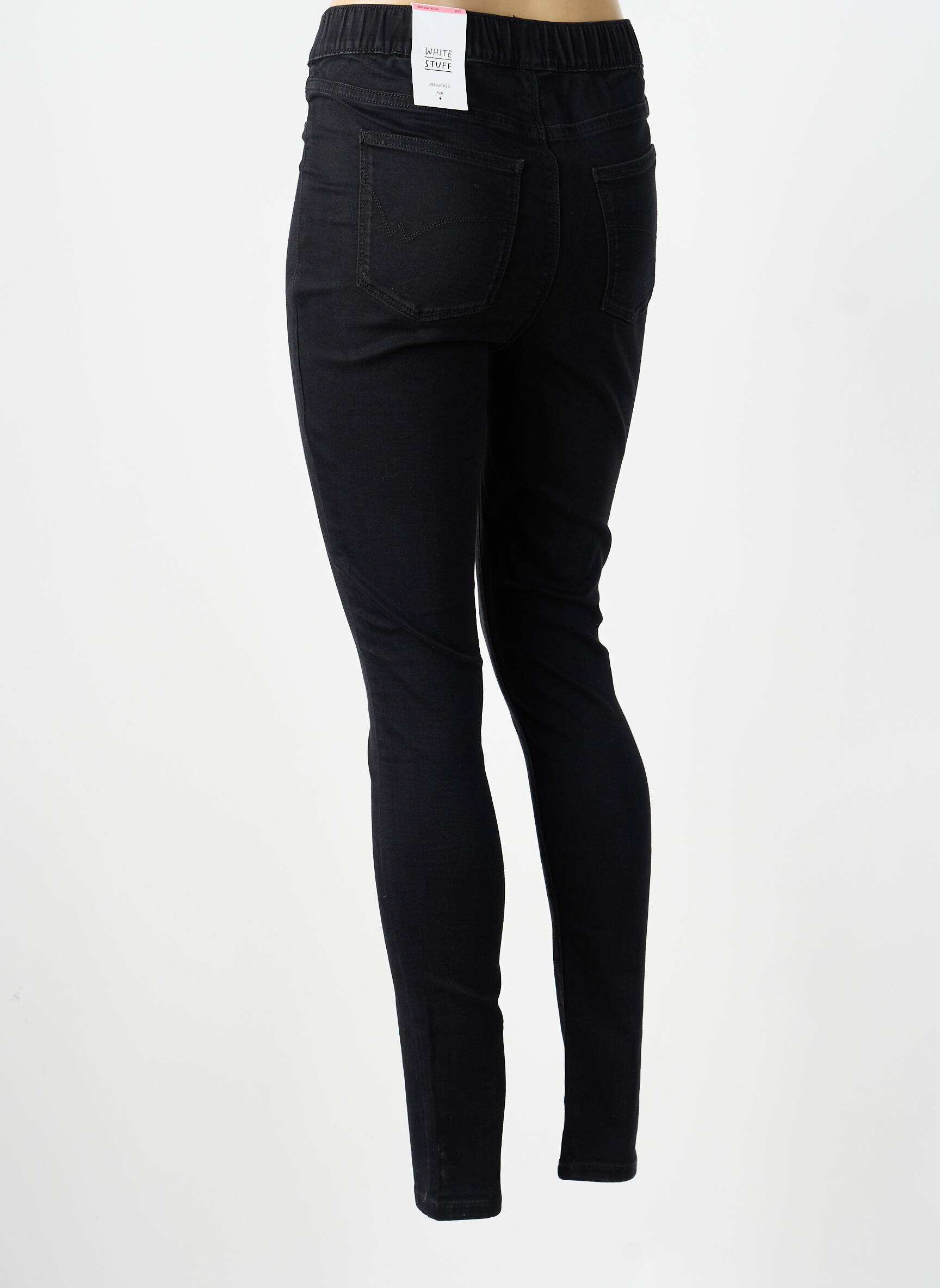 Jegging denimo audinys normala dydis juodas WHITE STUFF moteris