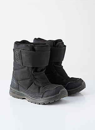 Batai velcro užsegimas žemas kulnas juodas QUECHUA berniukas