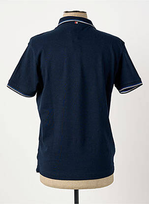 Polo tamprumas trumpas rankovės mėlyna CONTE OF FLORENCE vyras