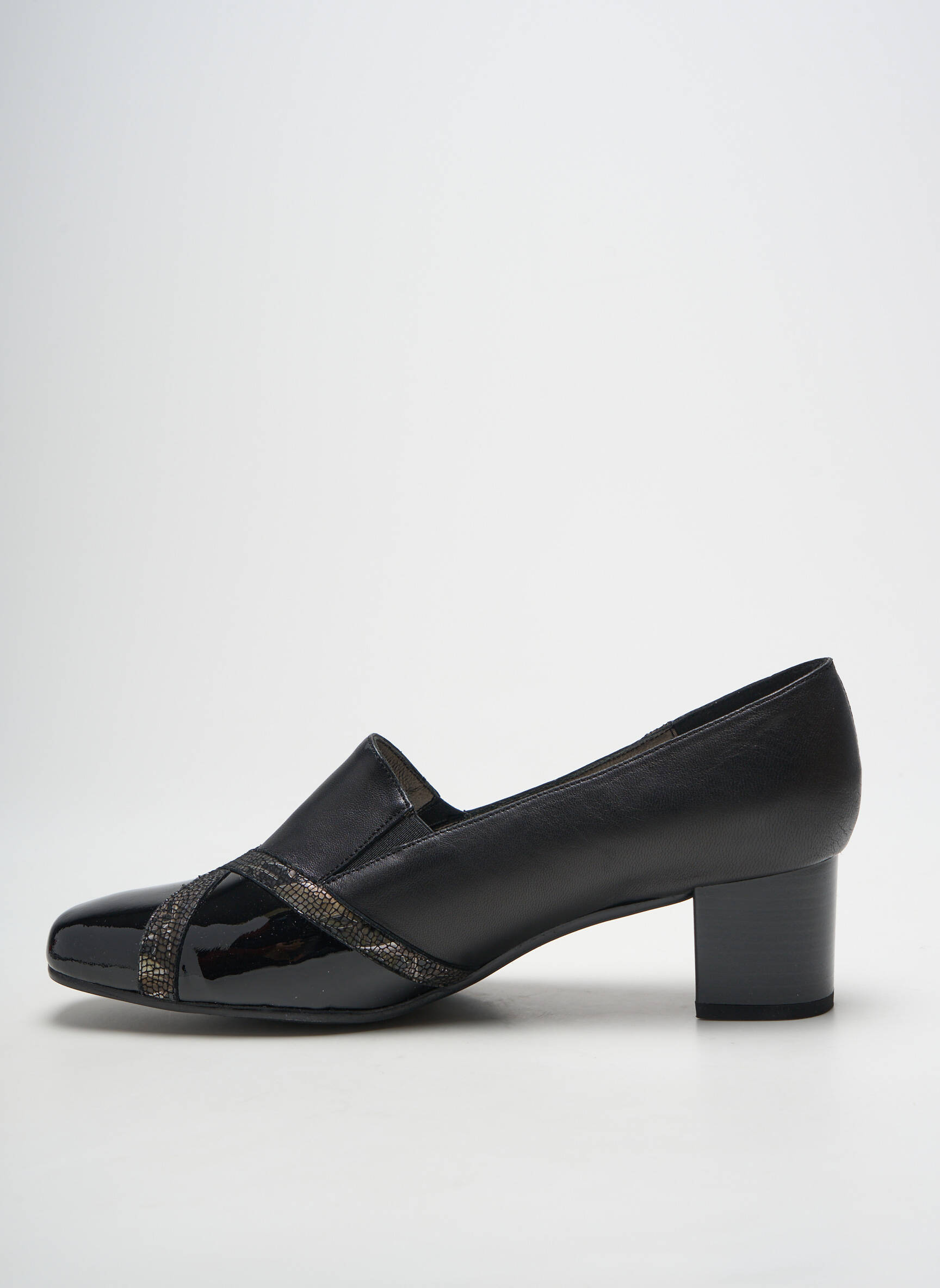Aukštakulniai lygus medžiaga kulnas nuo 4 iki 6 cm juodas PEDI GIRL moteris