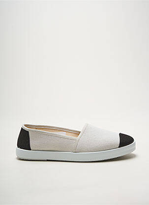 Espadrilės apvalus mygtukas plokščias kulnas iki 3 cm bežinis HEINE moteris
