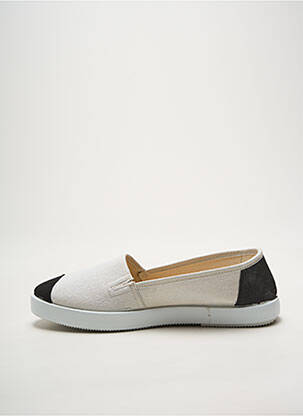 Espadrilės apvalus mygtukas plokščias kulnas iki 3 cm bežinis HEINE moteris