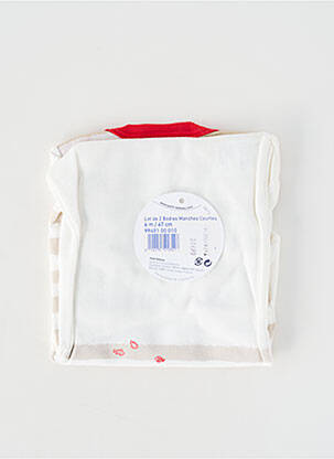 Kūno apatiniai tamprumas baltas PETIT BATEAU berniukas