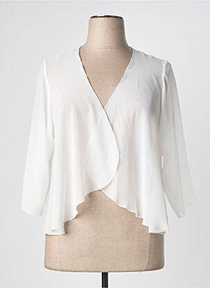 Bolero krepos audinys baltas GREGORY PAT moteris