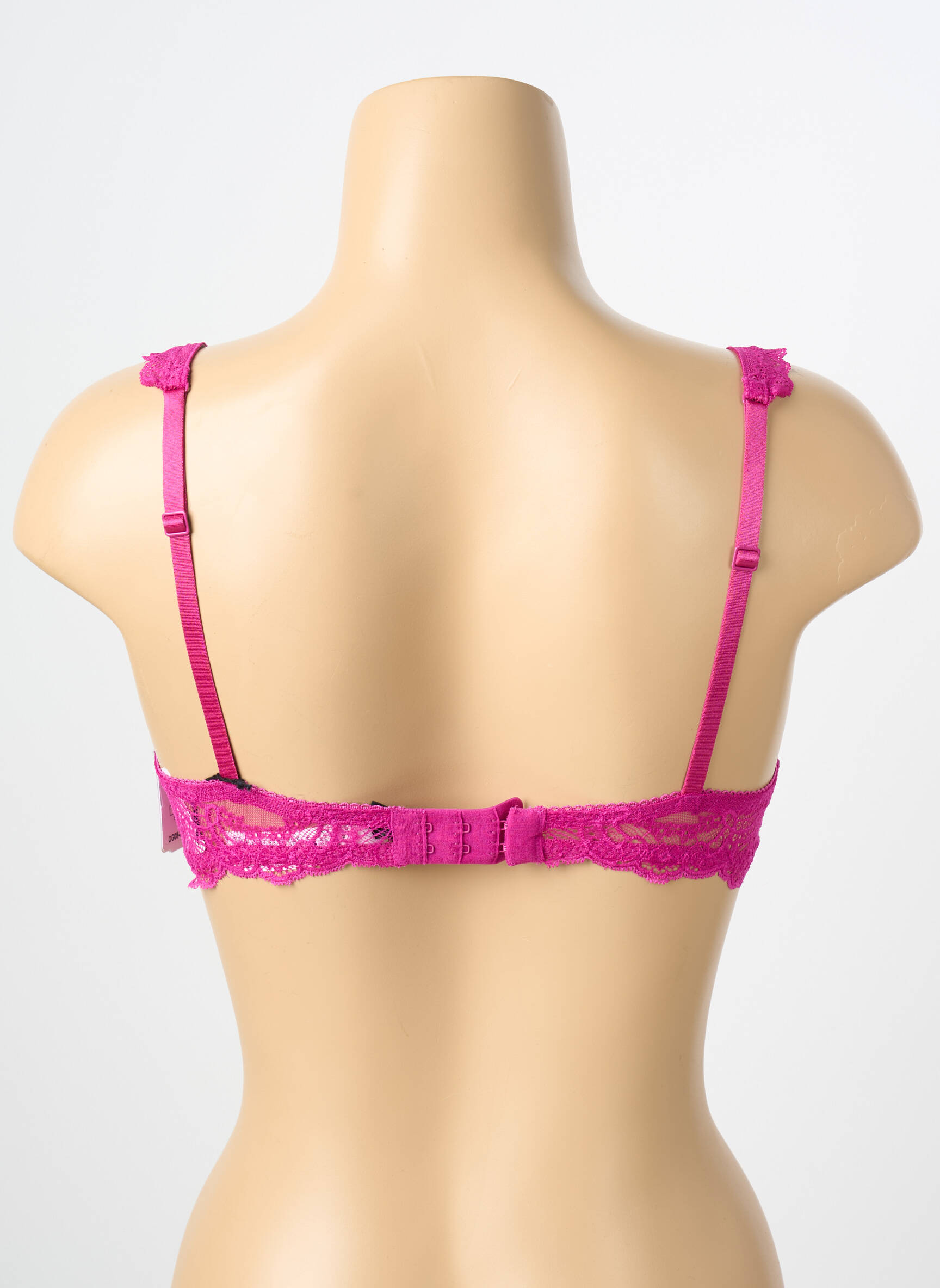 Liemenėlė push-up liemenėlė su aukštu palaikymu push-up liemenėlė su aukštu palaikymu rožinė AUBADE moteris