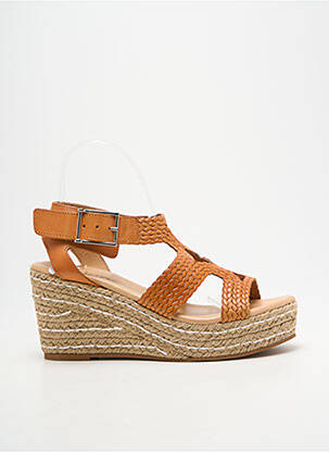 Espadrilės užsegimas kilpa(s) kulnas nuo 7 iki 9 cm rudas HEINE moteris