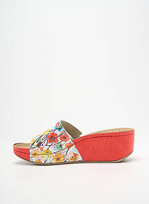 Mule/sabotai atvira pabaiga kulnas nuo 4 iki 6 cm baltas DR.FEET moteris