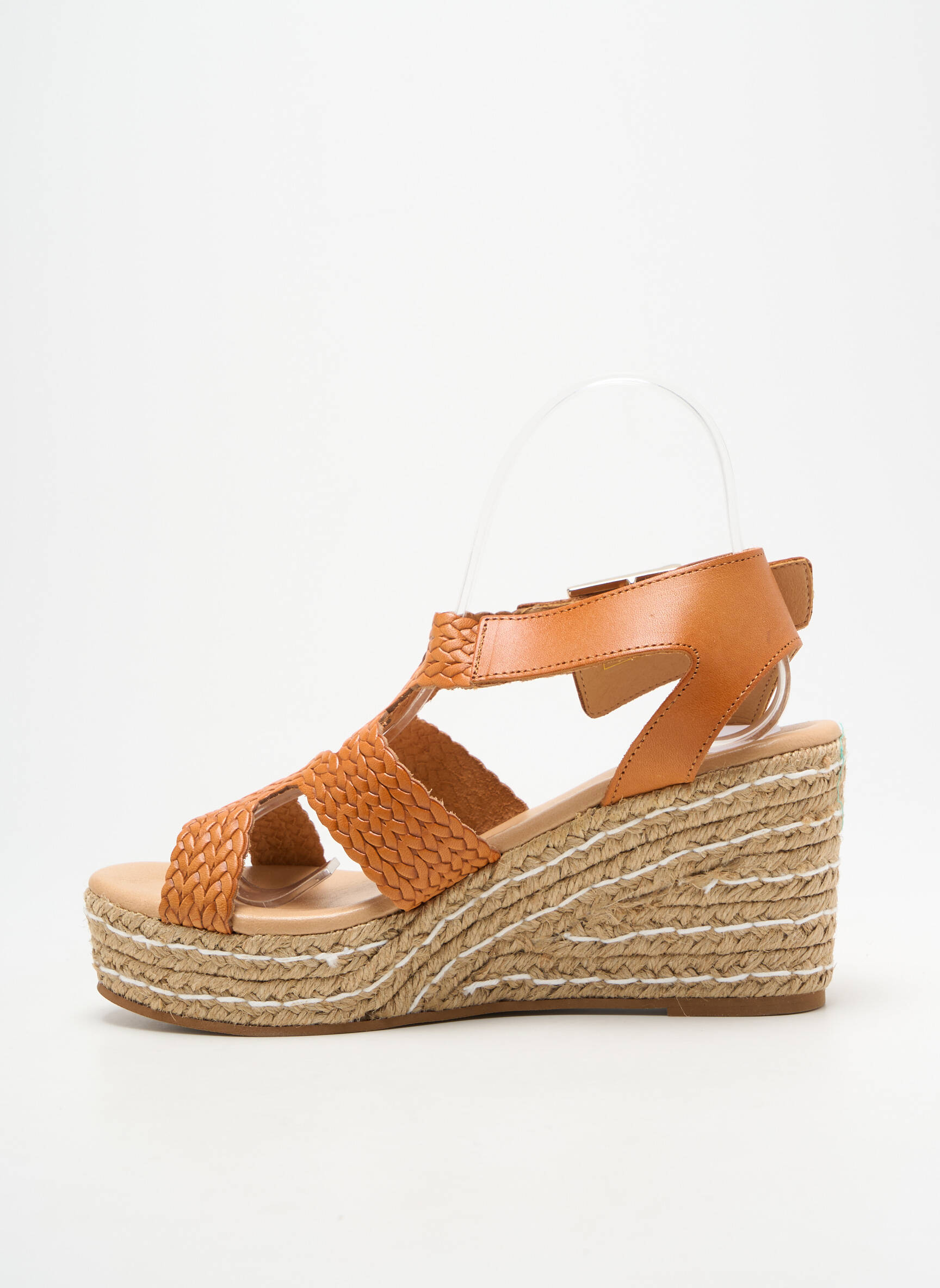 Espadrilės užsegimas kilpa(s) kulnas nuo 7 iki 9 cm rudas HEINE moteris