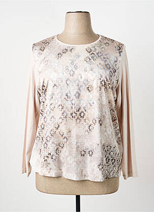 T-marškinys ilgos rankovės ilgos rankovės bežinis RABE moteris