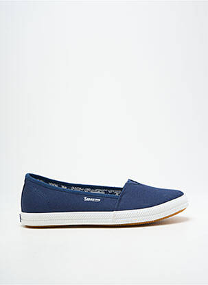 Slip-on batai apvalus mygtukas plokščias kulnas iki 3 cm mėlyna KANGAROOS moteris