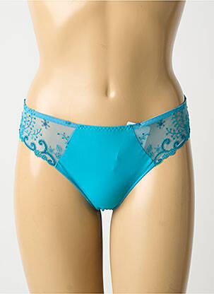 Tanga tamprumas mėlyna SIMONE PERELE moteris