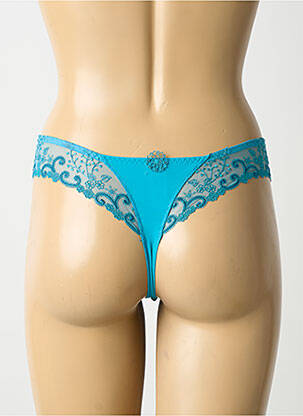 Tanga tamprumas mėlyna SIMONE PERELE moteris