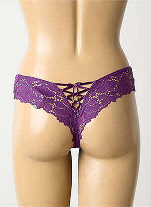 Tanga tamprumas violetinis LINGADORE moteris