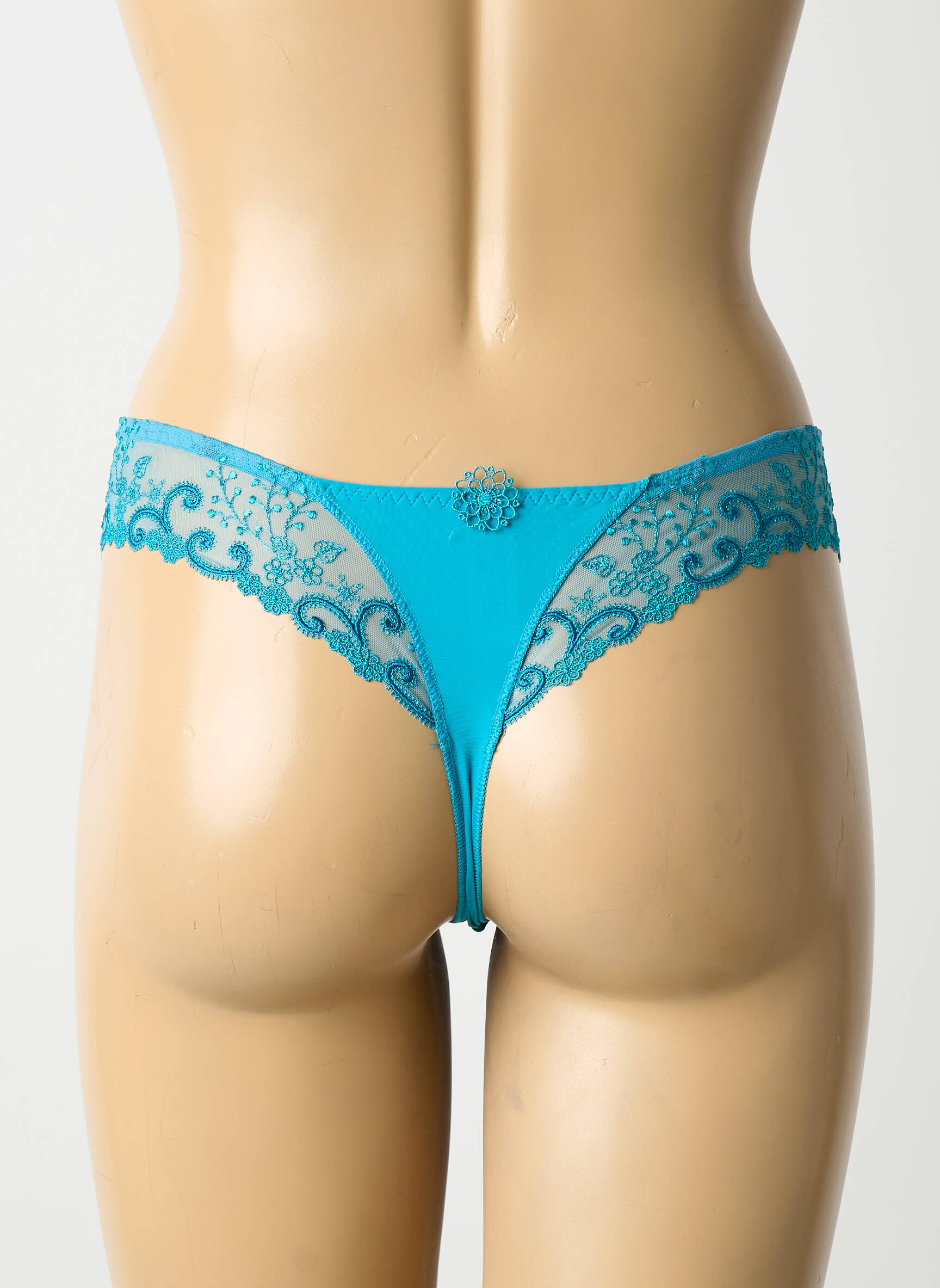 Tanga tamprumas mėlyna SIMONE PERELE moteris