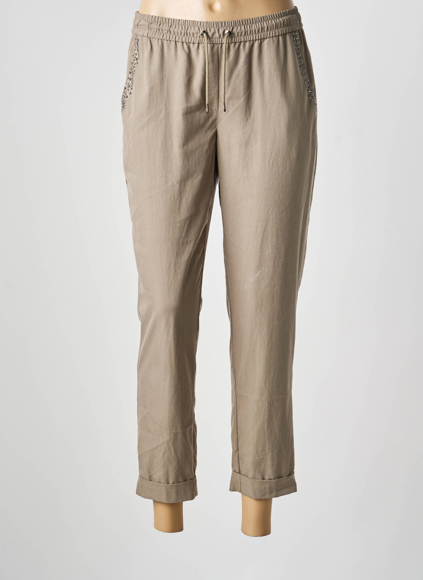7/8 kelnės elastinė dydis normala dydis žalias THOMAS RABE moteris