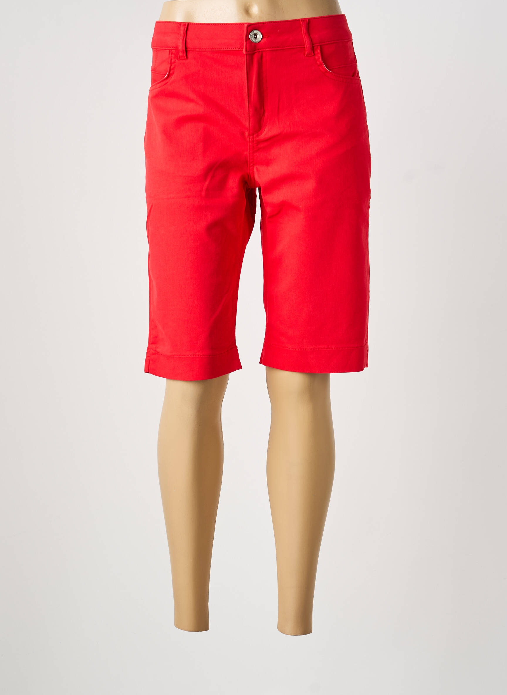 Bermudas normala dydis normala dydis raudona DOLCEZZA moteris