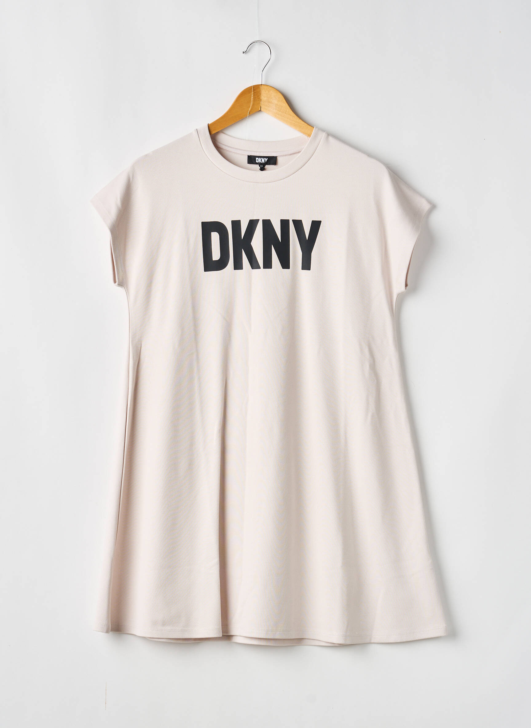 Pusilgių suknelė trumpas rankovės trumpas rankovės bežinis DKNY mergina